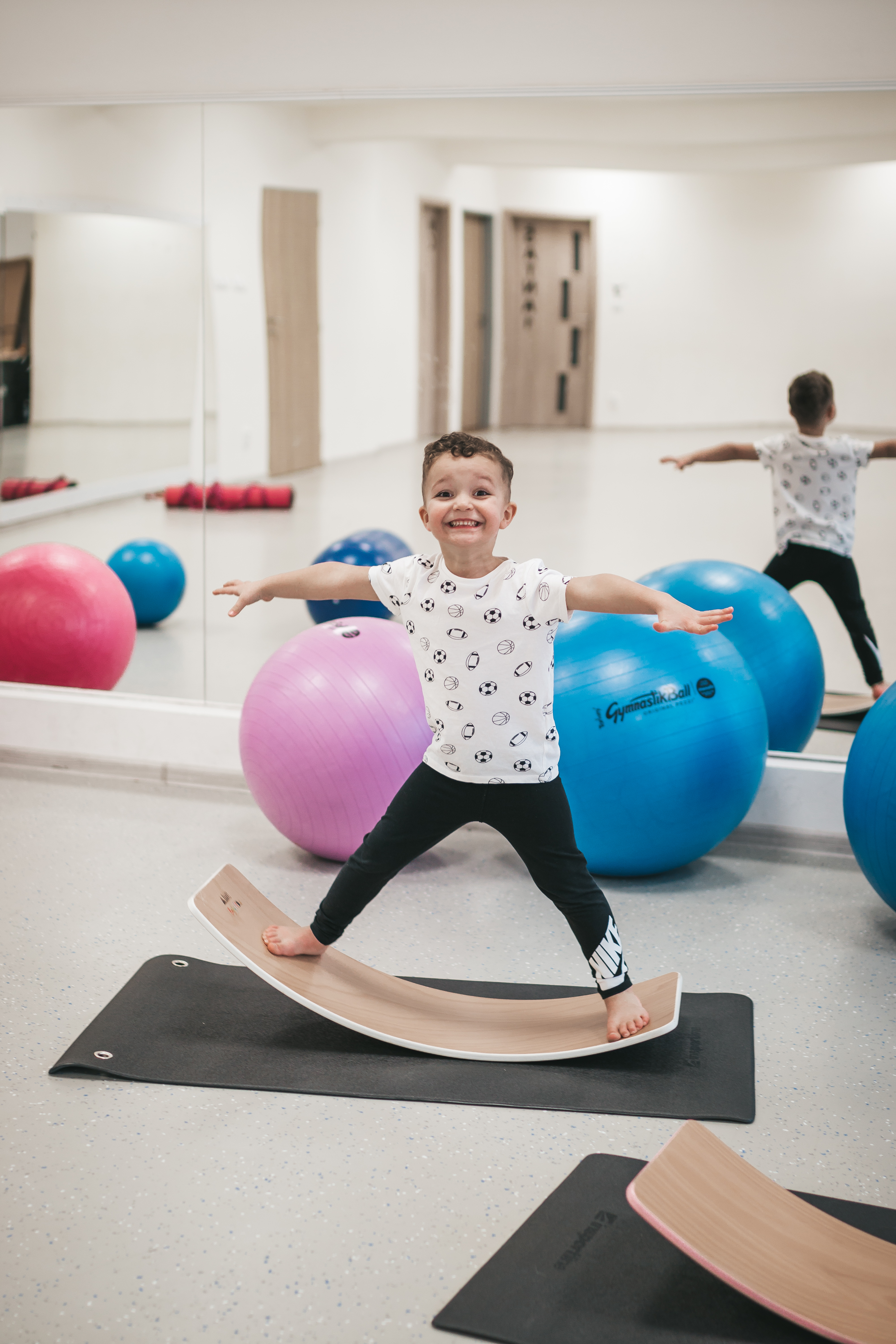 Atmosféra lekcí Baby Fitko
